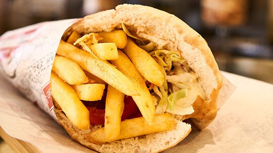pita souvlaki tsilivi zakynthos
